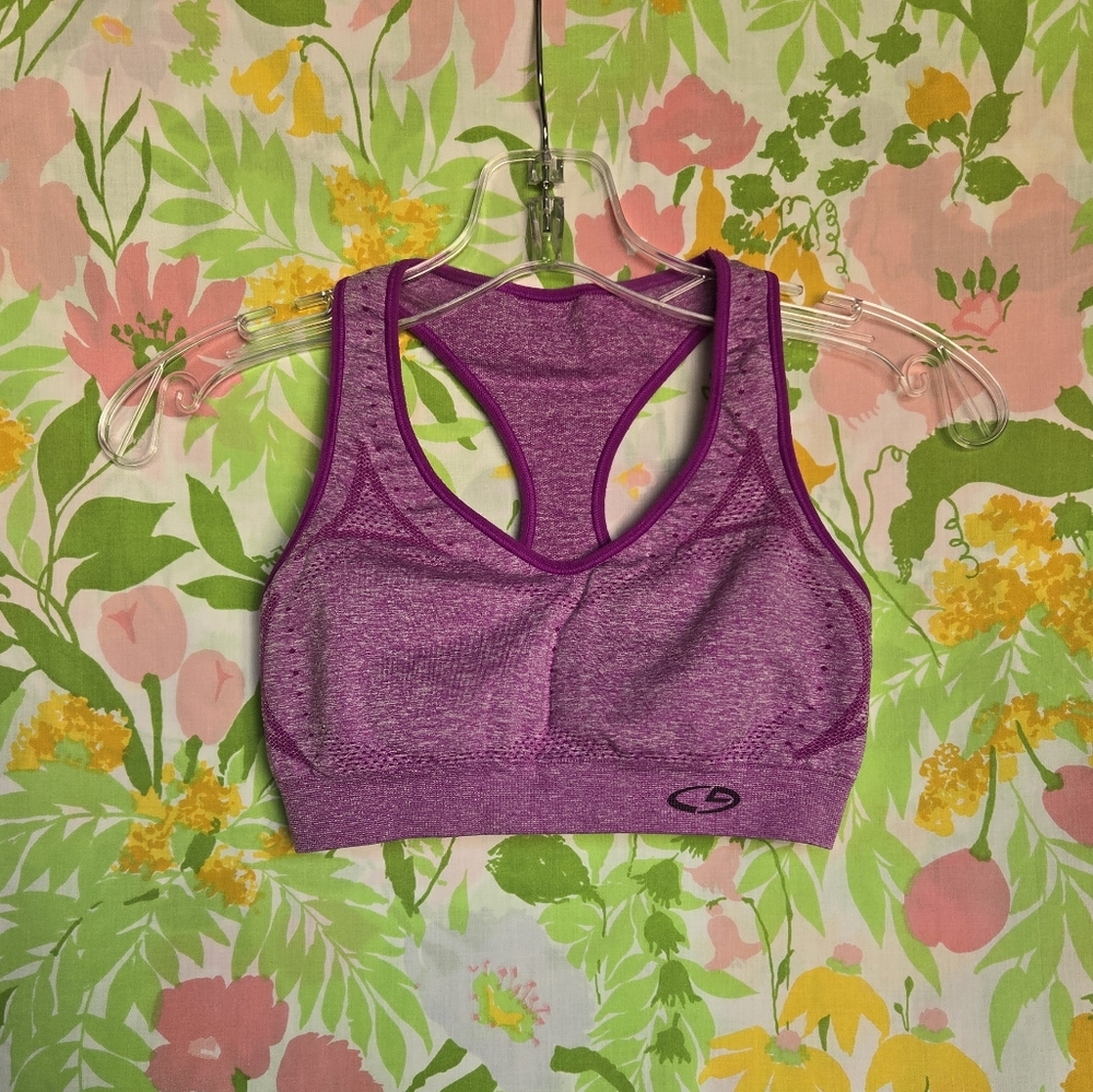Champion C9 Purple Racerback Sports Bra